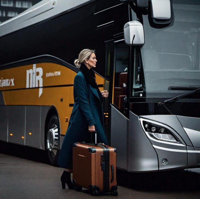 Traveling bus, Tour bus, Hamburg cheapest airport transfers